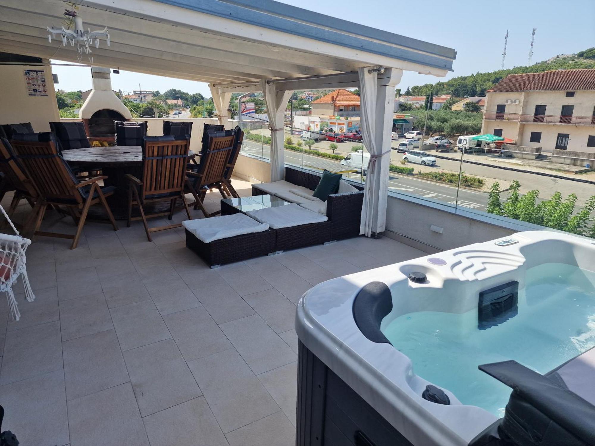 Penhaus Apartman Angelus Drage Pakoštane Dış mekan fotoğraf