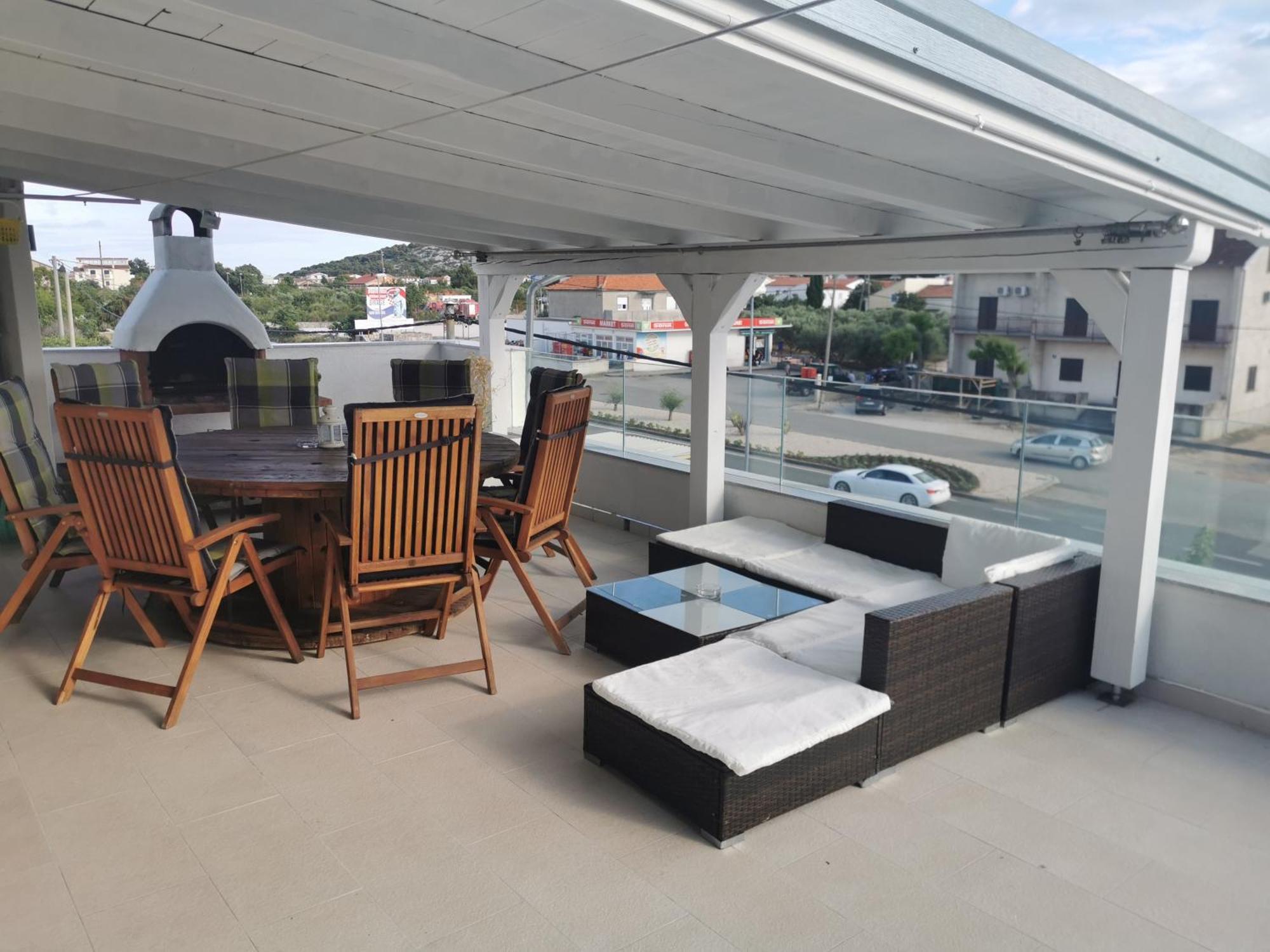 Penhaus Apartman Angelus Drage Pakoštane Oda fotoğraf