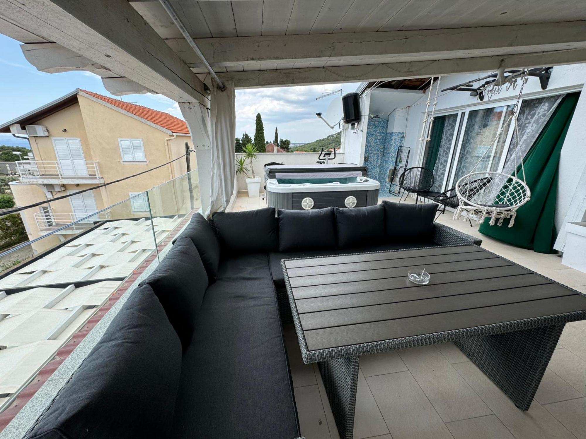 Penhaus Apartman Angelus Drage Pakoštane Dış mekan fotoğraf